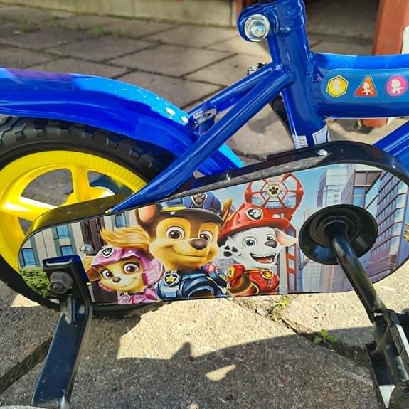 Paw Patrol barncykel 10 tum – mycket fint skick, knappt använd