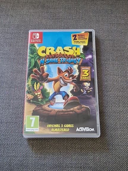 Crash Bandicoot N. Sane Trilogy Nintendo Switch spel