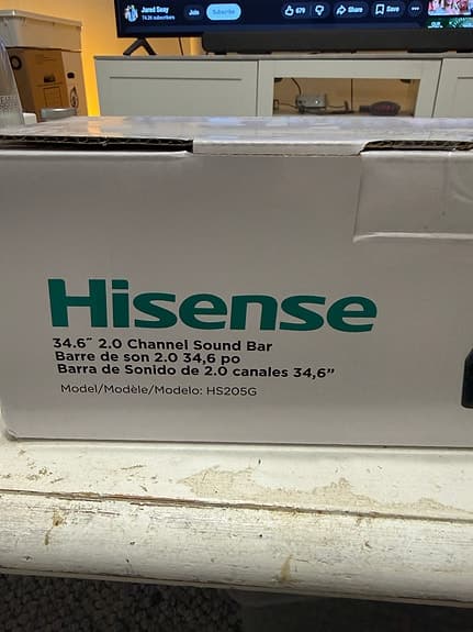 Hisense soundbar