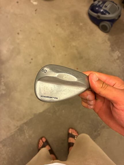 Cobra pur 60° wedge golfklubba
