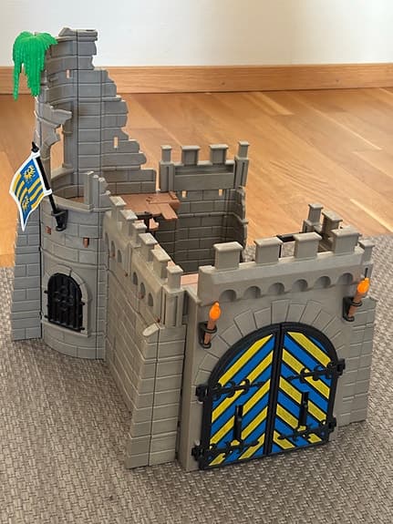 Playmobil riddarborg med tillbehör (3030)