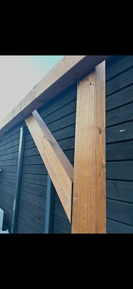Träställning / brudbåge