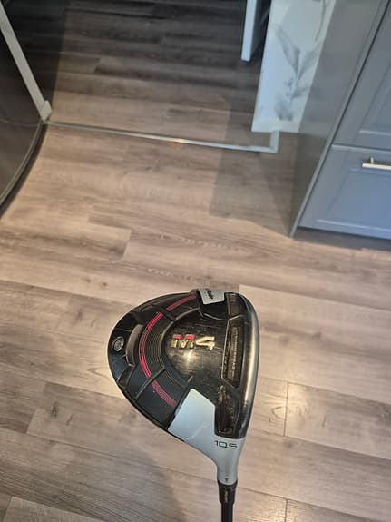 TaylorMade M4 driver + Cleveland Launcher XL Halo trä 5