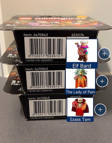 LEGO Minifigures Dungeons & Dragons figurer