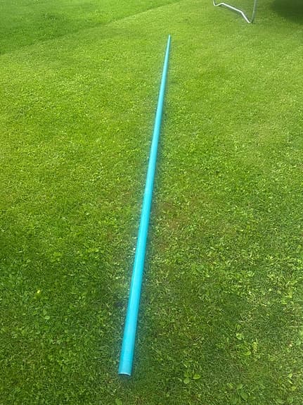 Vindsurfingrigg med mast och bom