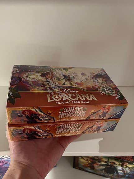 2x Disney Lorcana Wilds Unknown boosterbox