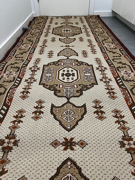 Persisk gångmatta från Iran – ca 400 x 100 cm