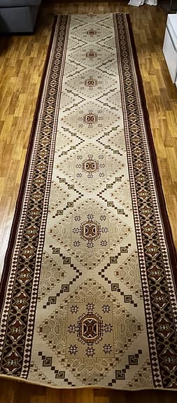 Persisk gångmatta från Iran – ca 400 x 100 cm