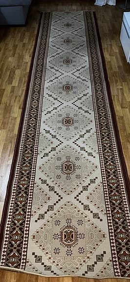 Persisk gångmatta från Iran – ca 400 x 100 cm