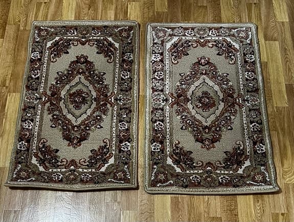 2 persiska mattor från Iran – matchande set