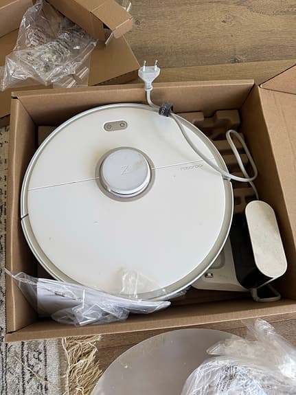 Xiaomi robotdammsugare vit