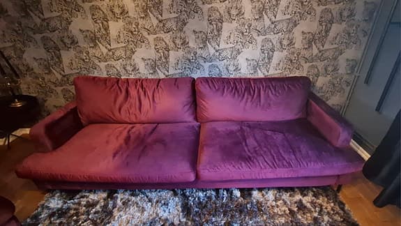 Soffgrupp, 3-sits soffa + fåtölj