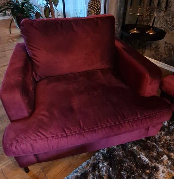 Soffgrupp, 3-sits soffa + fåtölj