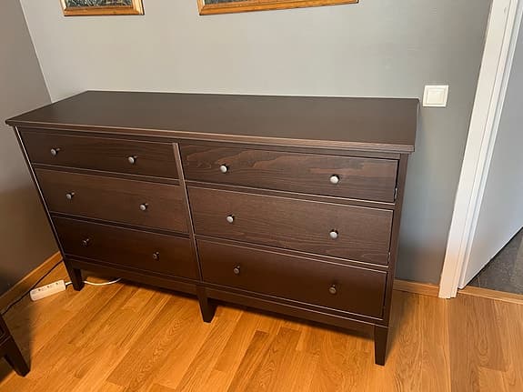 Byrå Idanäs med 6 lådor