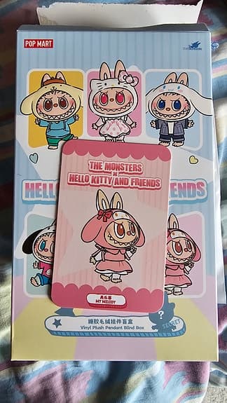 LABUBU Hello Kitty and Friends * The Monsters - Pop Mart Blind Box Plushie