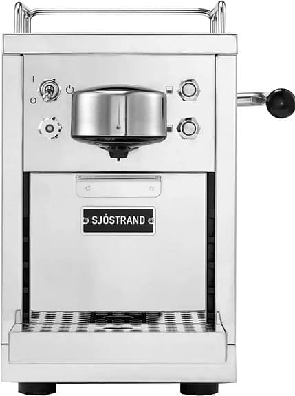 Sandstrøm espressomaskin rostfritt stål