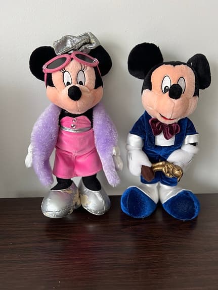 Disney Mimmi och Musse Pigg gosedjur