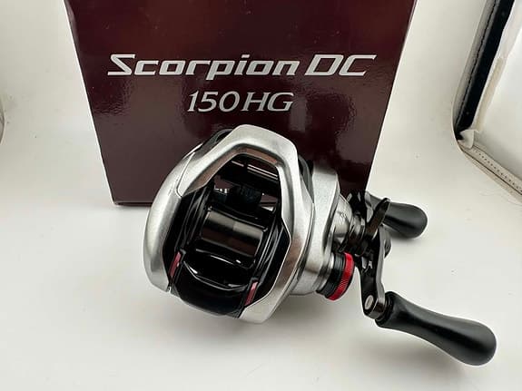 Shimano Scorpion DC 150HG multirulle silver