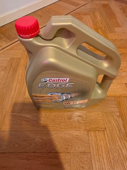 Castrol EDGE 0W-30 5L Motorolja (Helt ny, helsyntetisk, BMW/VW/Audi/Mercedes)