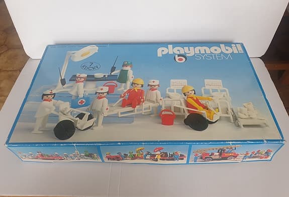 Playmobil 3404 Sjukhus (1976) i Originalkartong – Vintage!