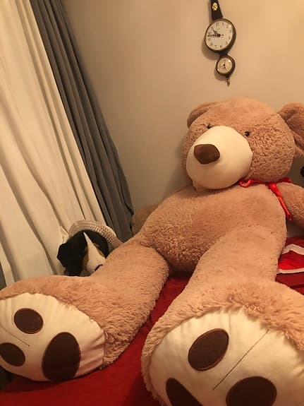 Nalle Puh stor mjukisnalle björn