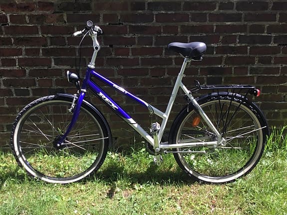 Damcykel svenska Rex 5 växlad citybike