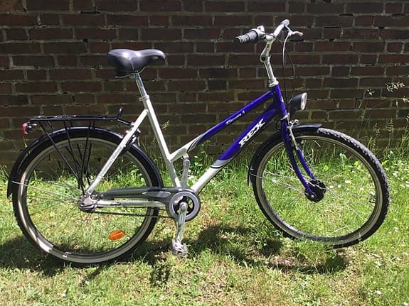 Damcykel svenska Rex 5 växlad citybike