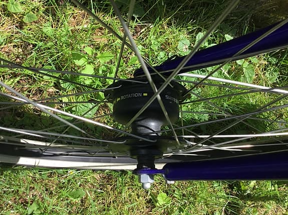 Damcykel svenska Rex 5 växlad citybike