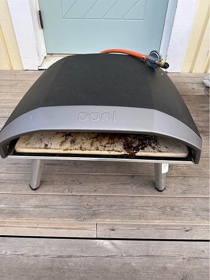 Gasoldriven pizzaugn