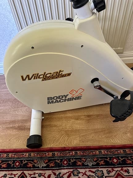 Body Machine Wildcat motionscykel vit