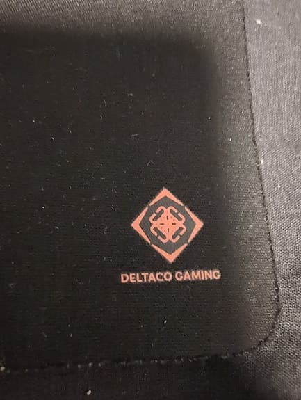 Deltaco Gaming musmatta svart