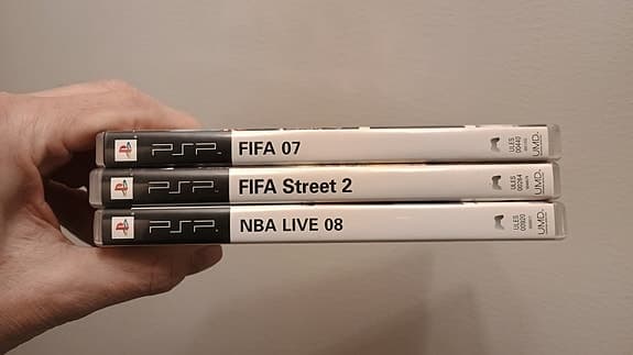 Blandade TV-spel till olika konsoller.