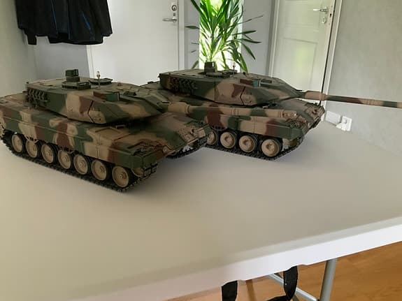 Torro Leopard 2A6 radiostyrda stridsvagnar 1/16