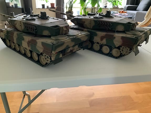 Torro Leopard 2A6 radiostyrda stridsvagnar 1/16