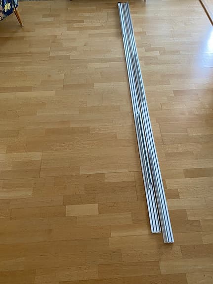 IKEA gardinskenor skenor aluminium
