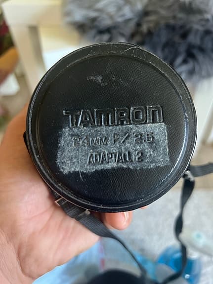 📸 Tamron SP 35–80mm – Komplett med tillbehör!