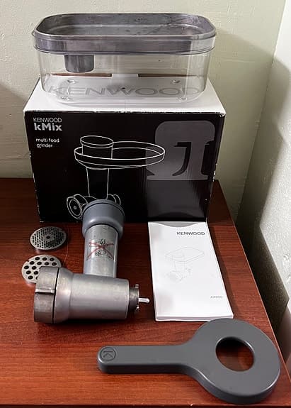 Kenwood kMix Multi Food Grinder AX950 – komplett med kartong