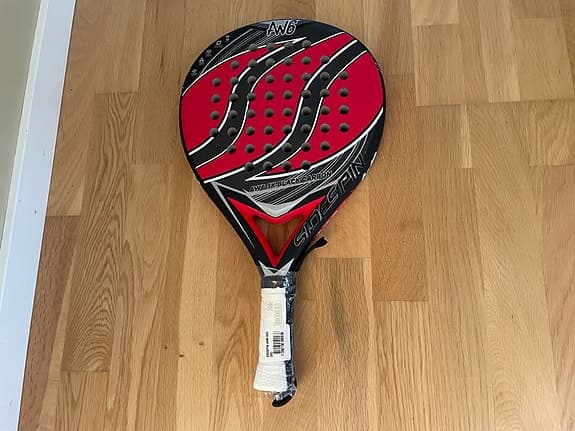Spac Spin padelracket röd/svart