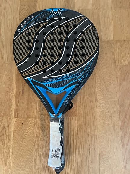 Artspin N6 padelracket svart/blå