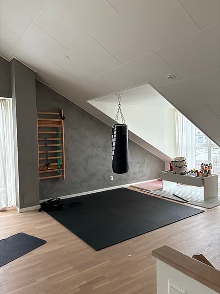 Energetics boxsäck 90 cm 25 kg svart/vit