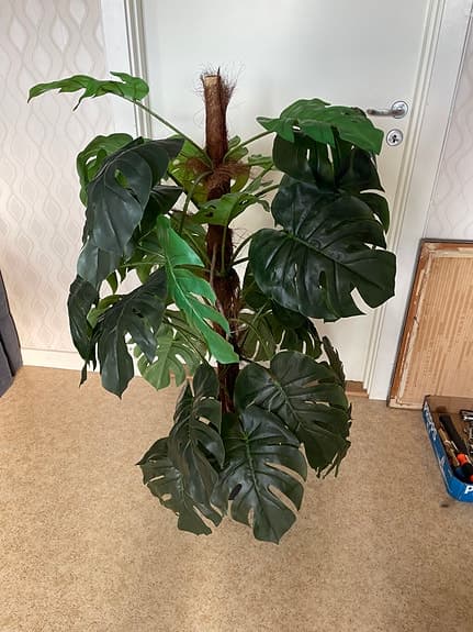 Monstera konstgjord växt