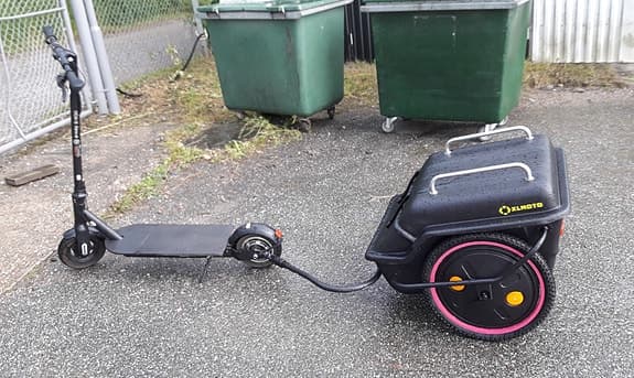 E-way "Cybertruck" 600W med vagn