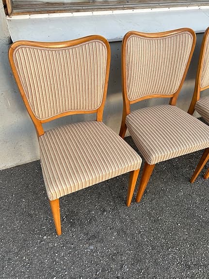 4 st vintage stolar Swedish Modern (1940/1950-tal)