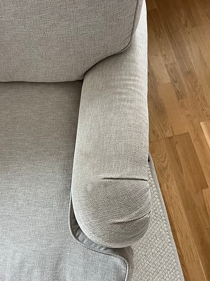 Svängd Howardsoffa