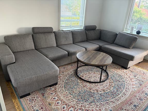 Nevada 4-sits divan soffa. Mio. Helt Nya