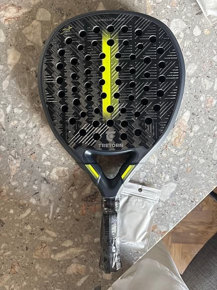 Tretorn padelracket Vazquez ”svart/gul”