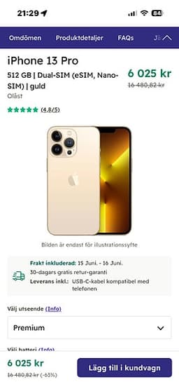 Apple iPhone 13 Pro 512 GB