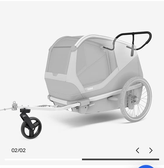 Thule Bexey Promenadkit Strolling Kit M svart