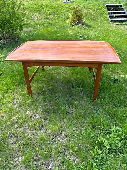 Folke Ohlsson "Frisco" soffbord i teak – Tingströms (Vintage/Retro)