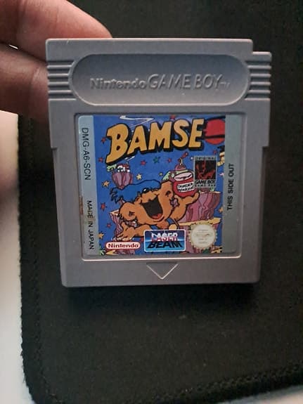Nintendo Game Boy spel Bamse
